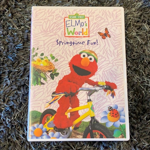 4 SESAME STREET Elmo Preschool Toddler DVDs - Picture 4 of 15